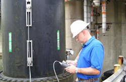 Flexim Clamp-On Ultrasonic Flowmeter at Eastman Chemical Flexim Clamp-On Ultrasonic Flowmeter at Eastman Chemical