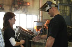 Wisc. Lt. Gov at Signicast Investment Casting Facility Wisc. Lt. Gov at Signicast Investment Casting Facility