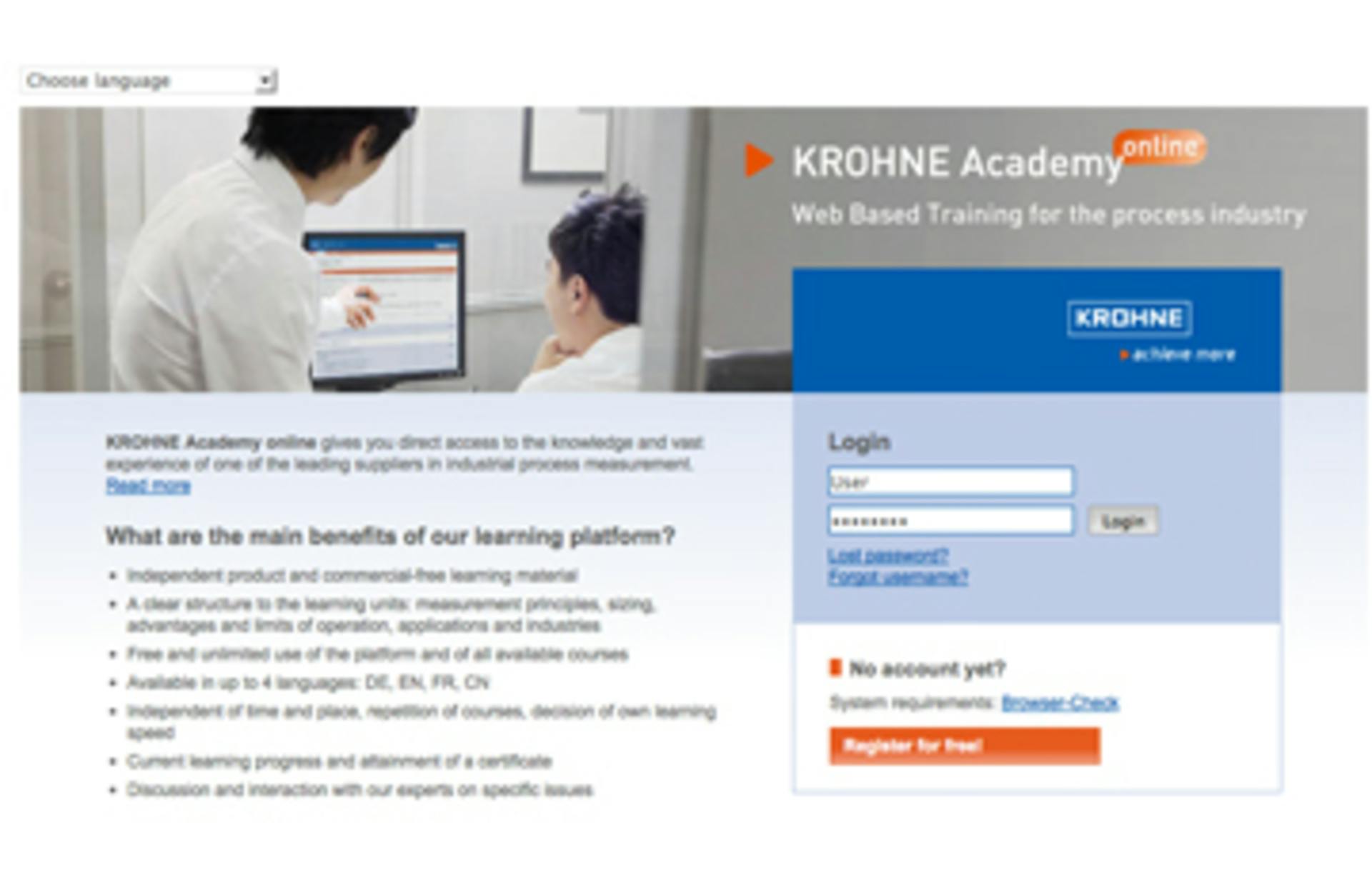 KROHNE ACADEMY