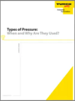 TURCK “Types of Pressure” Pressure Measurement White Paper