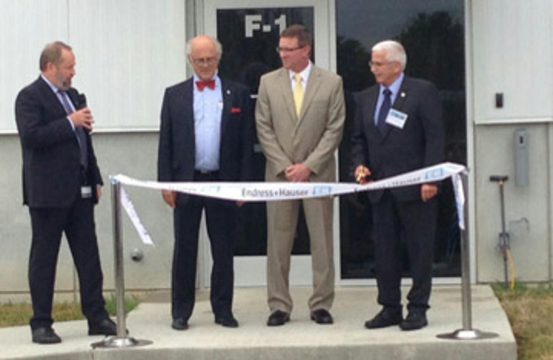 Endress+Hauser Ribbon Cutting Ceremony Endress+Hauser