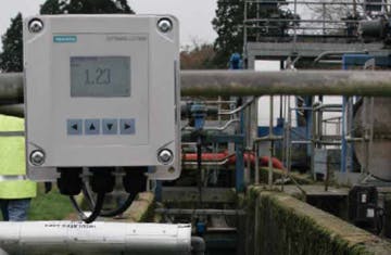 Ultrasonic Level Controller for Open-Channel Influent Flume