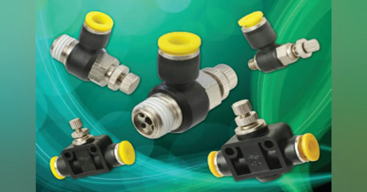 Clippard’s In-Line Flow Controls’ Compact Size Make Addition to ...