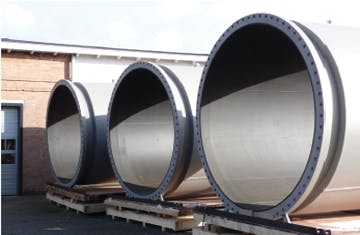 Large Line Magnetic Flowmeter