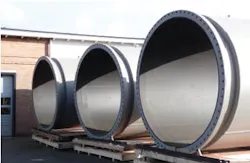 Large Line Magnetic Flowmeter