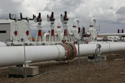Figure 2. BOTAS natural gas compressor station at Cayirli, a town in Erzincan Province of Eastern Turkey.