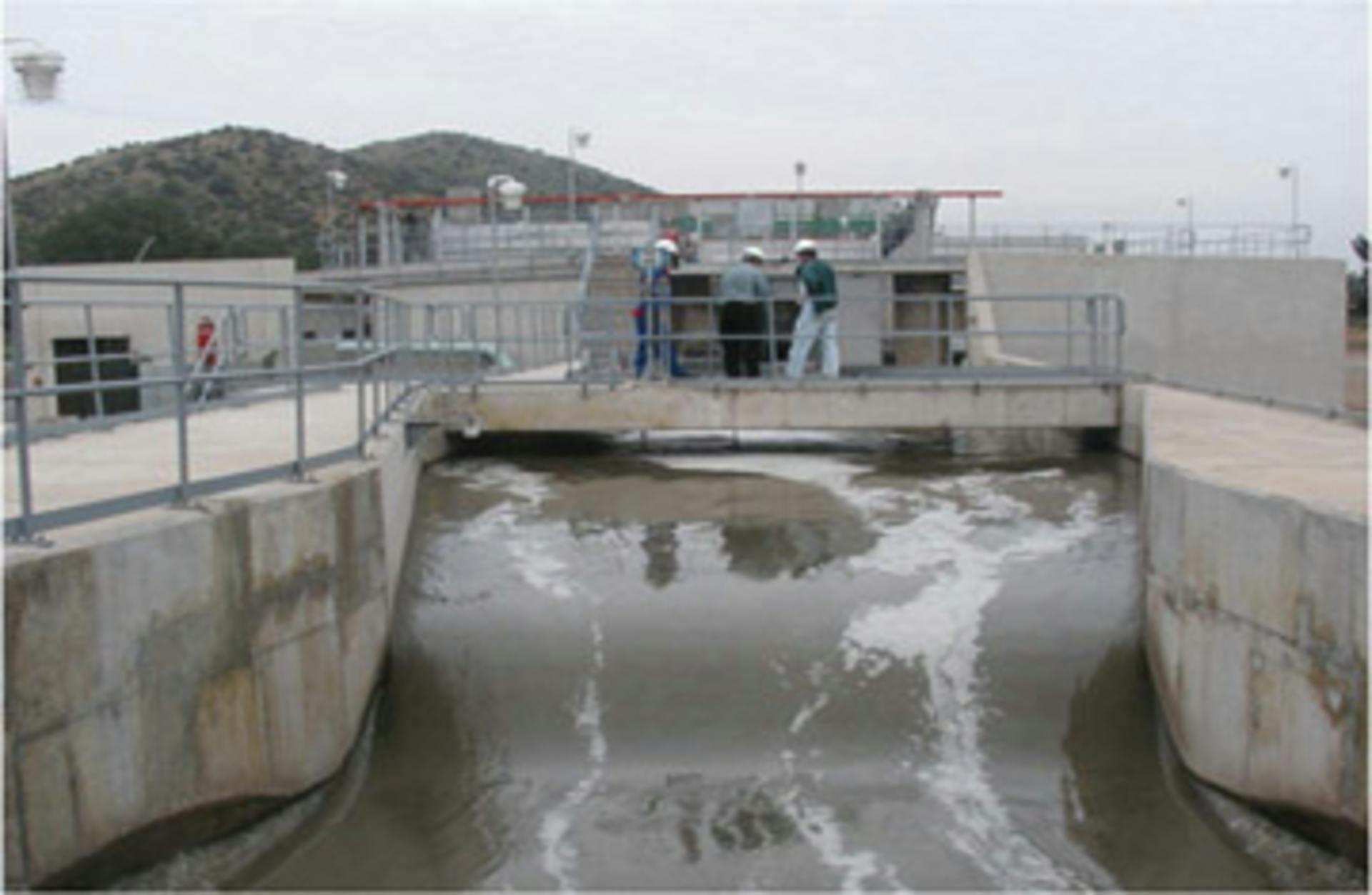 Large Parshall Flume