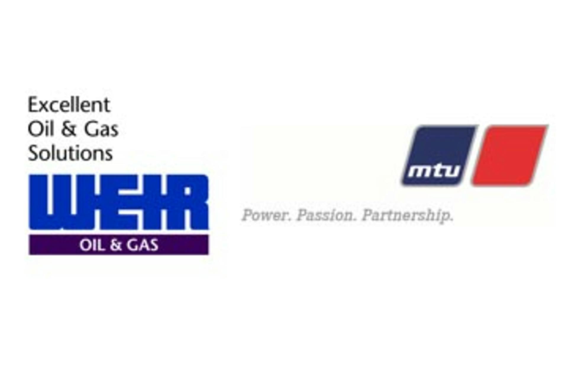 Weir Oil & Gas and MTU logos