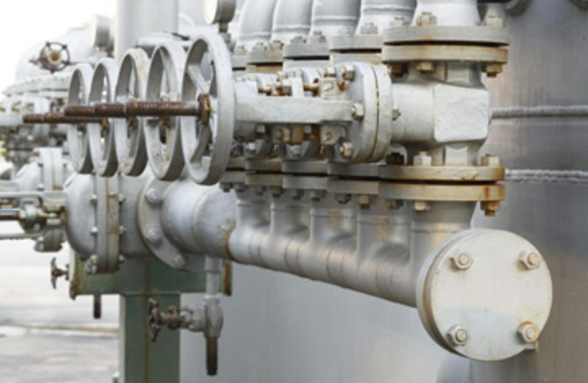 Valves In Industrial Setting