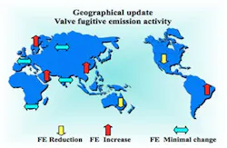 Valve Emissions Geographic Data Valve Emissions Geographic Data