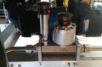 Turbine Flowmeter with Hybrid Ceramic Bearings