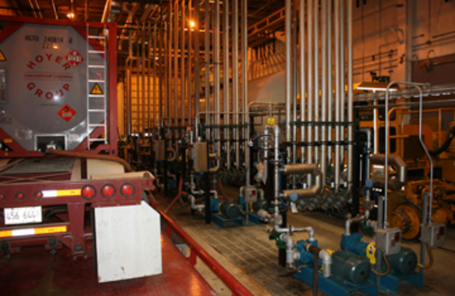 Chemical Tank Truck Loading/Unloading