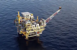 An oil rig near the Deepwater Horizon wellhead in the Gulf of Mexico on April 28, 2010 near New Orleans, Louisiana. An oil rig near the Deepwater Horizon wellhead in the Gulf of Mexico on April 28, 2010 near New Orleans, Louisiana.