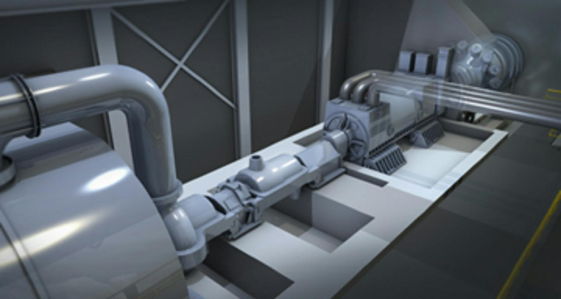Turbine with Control System &ndash; Steam Monitoring & Management