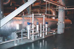Boiler feedwater heaters in power plants represent an application opportunity for modern guided wave radar level measurement. (Courtesy Magnetrol International) Boiler feedwater heaters in power plants represent an application opportunity for modern guided wave radar level measurement. (Courtesy Magnetrol International)