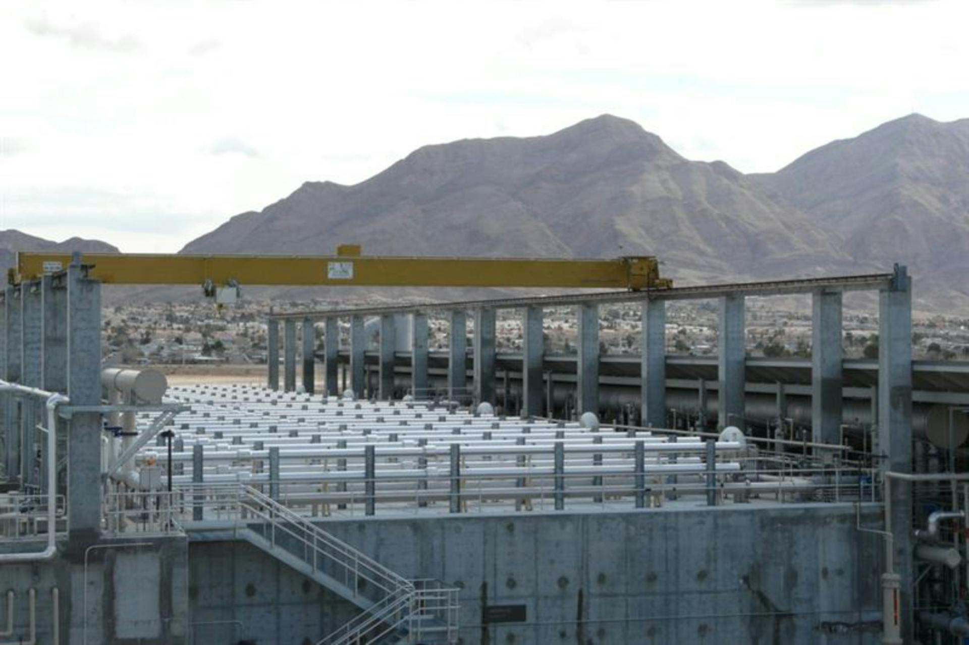 The North Las Vegas Wastewater Treatment Plant (Courtesy GE)