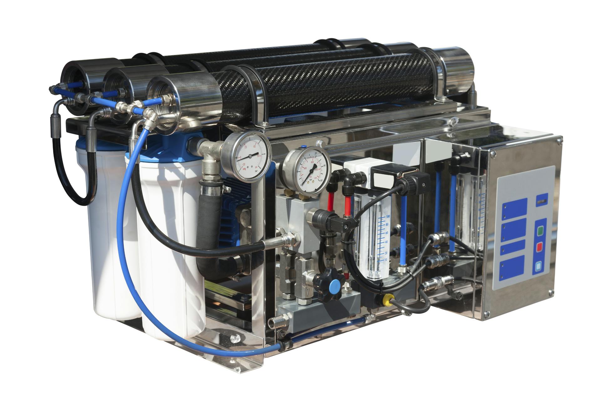 Reverse osmosis system. (JackF/iStock)