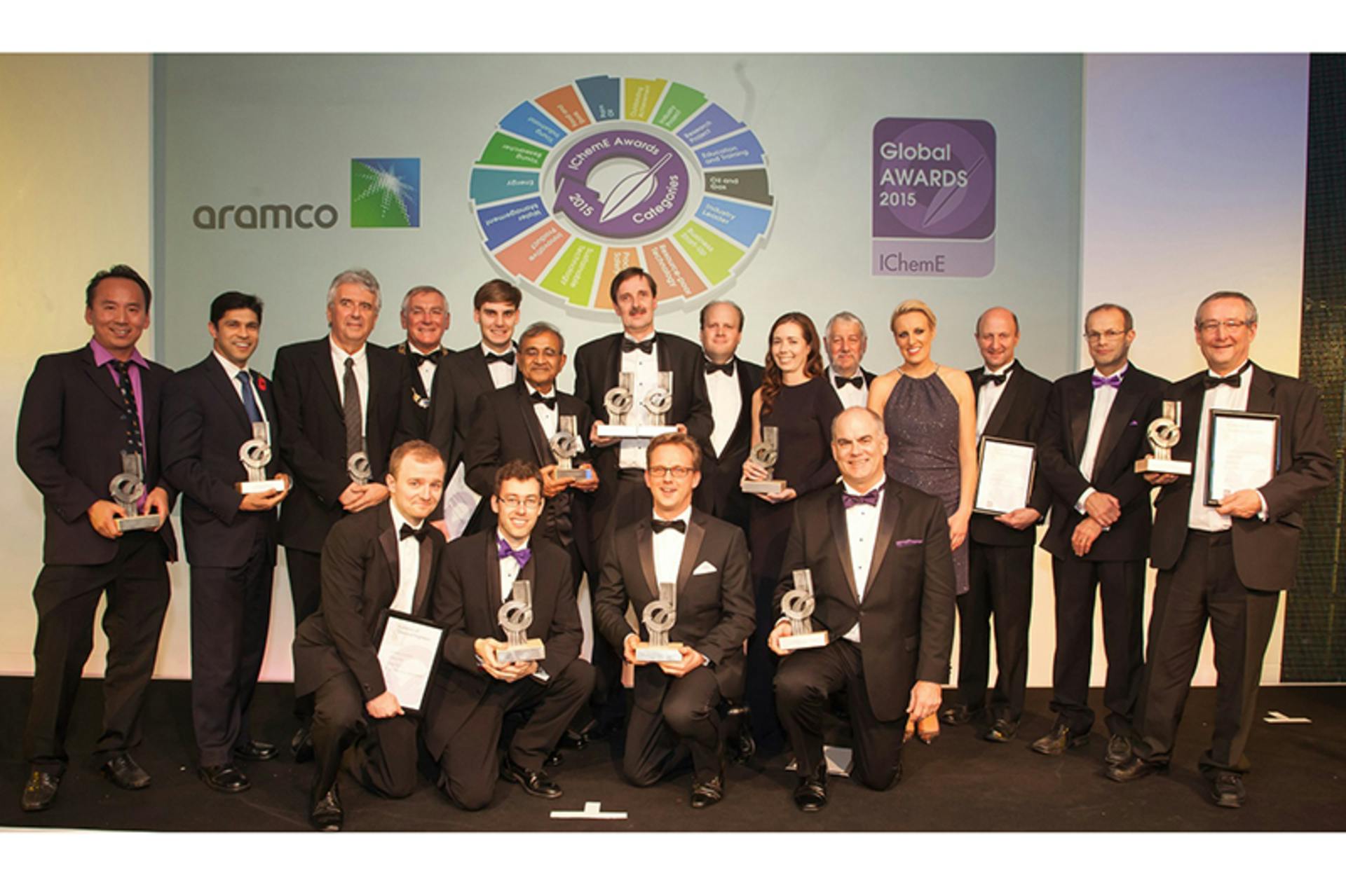 Winenrs of the IChemE Global Awards 2015. (Courtesy of iChemE)
