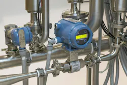 The Emerson Rosemount 8721 magnetic flow meter is a sanitary meter designed for food, beverage and pharmaceutical applications that require hygienic flow measurement. The Emerson Rosemount 8721 magnetic flow meter is a sanitary meter designed for food, beverage and pharmaceutical applications that require hygienic flow measurement.