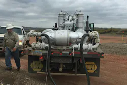 A portable prover on a lease automatic custody transfer unit. All graphics courtesy of Micro Motion