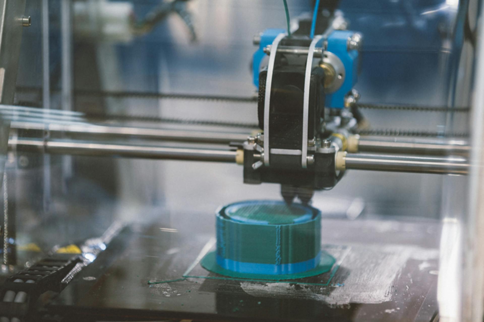 A 3D printer in action. Sami Sert/iStock.