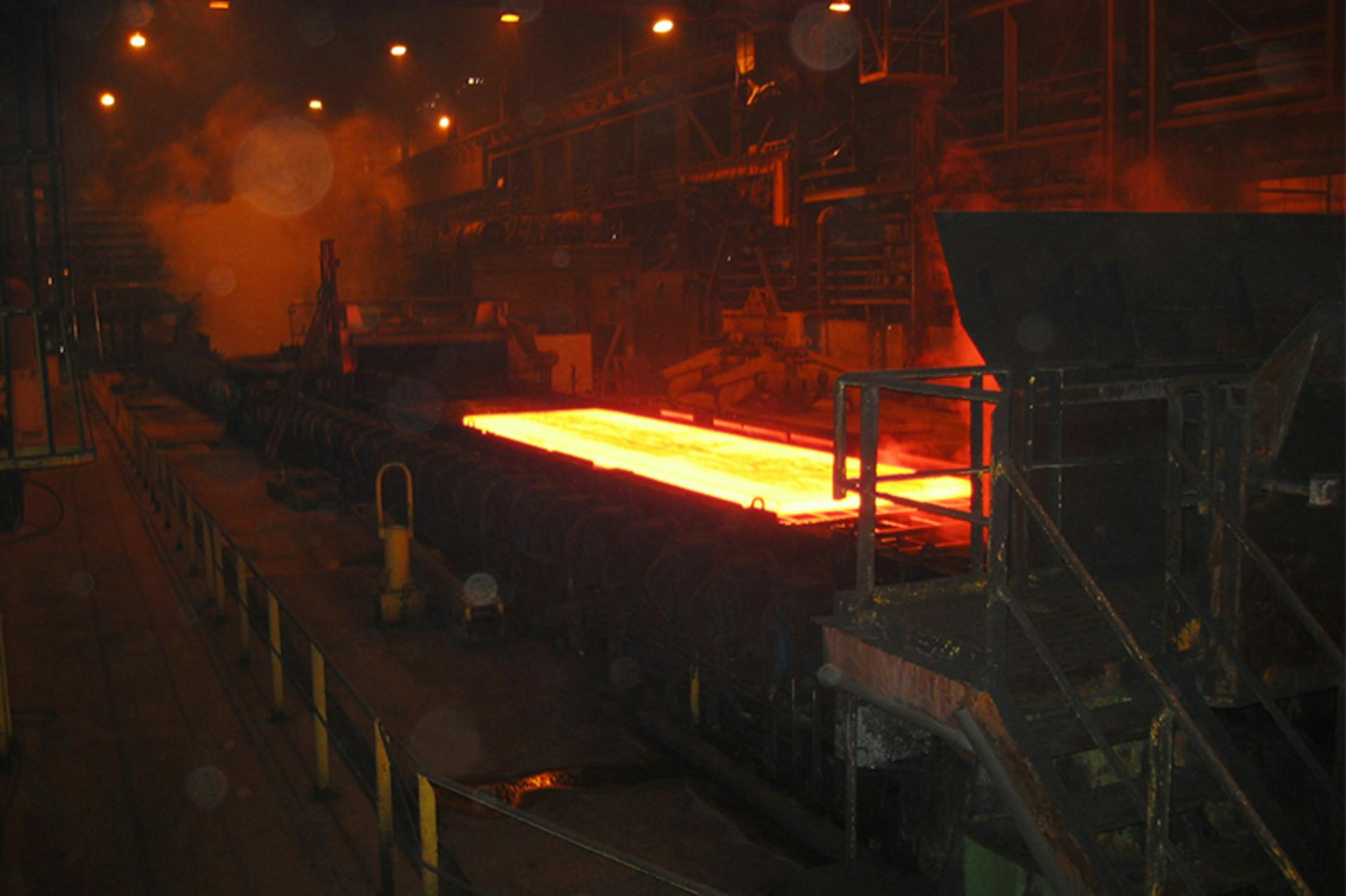 Hot strip mill process line. All graphics courtesy of Hunt Valve