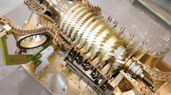 An example of an axial compressor. Image courtesy of Siemens.