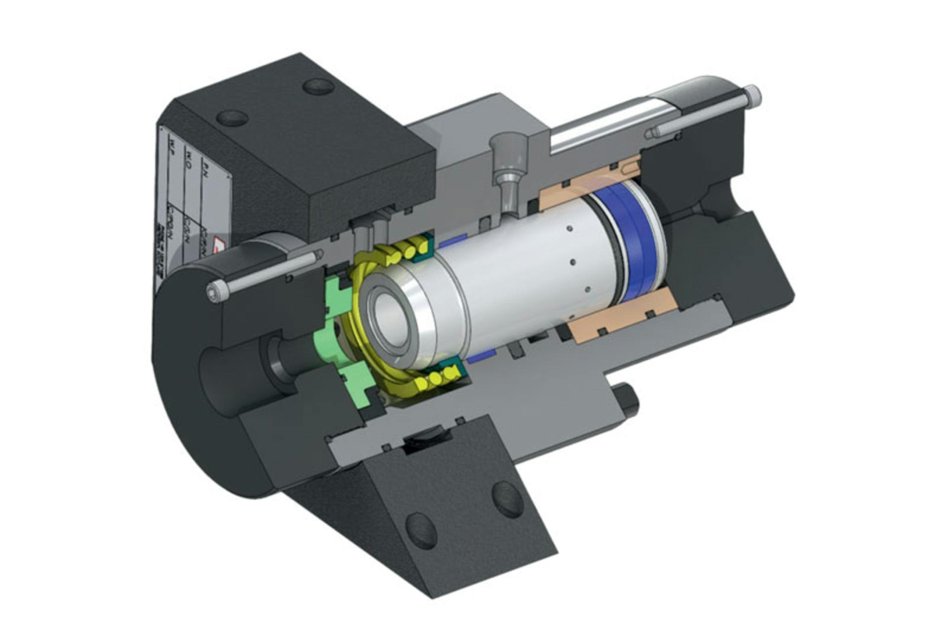 The valve has a water depth range of 3,000 meters. Graphic courtesy of Trelleborg Sealing Solutions