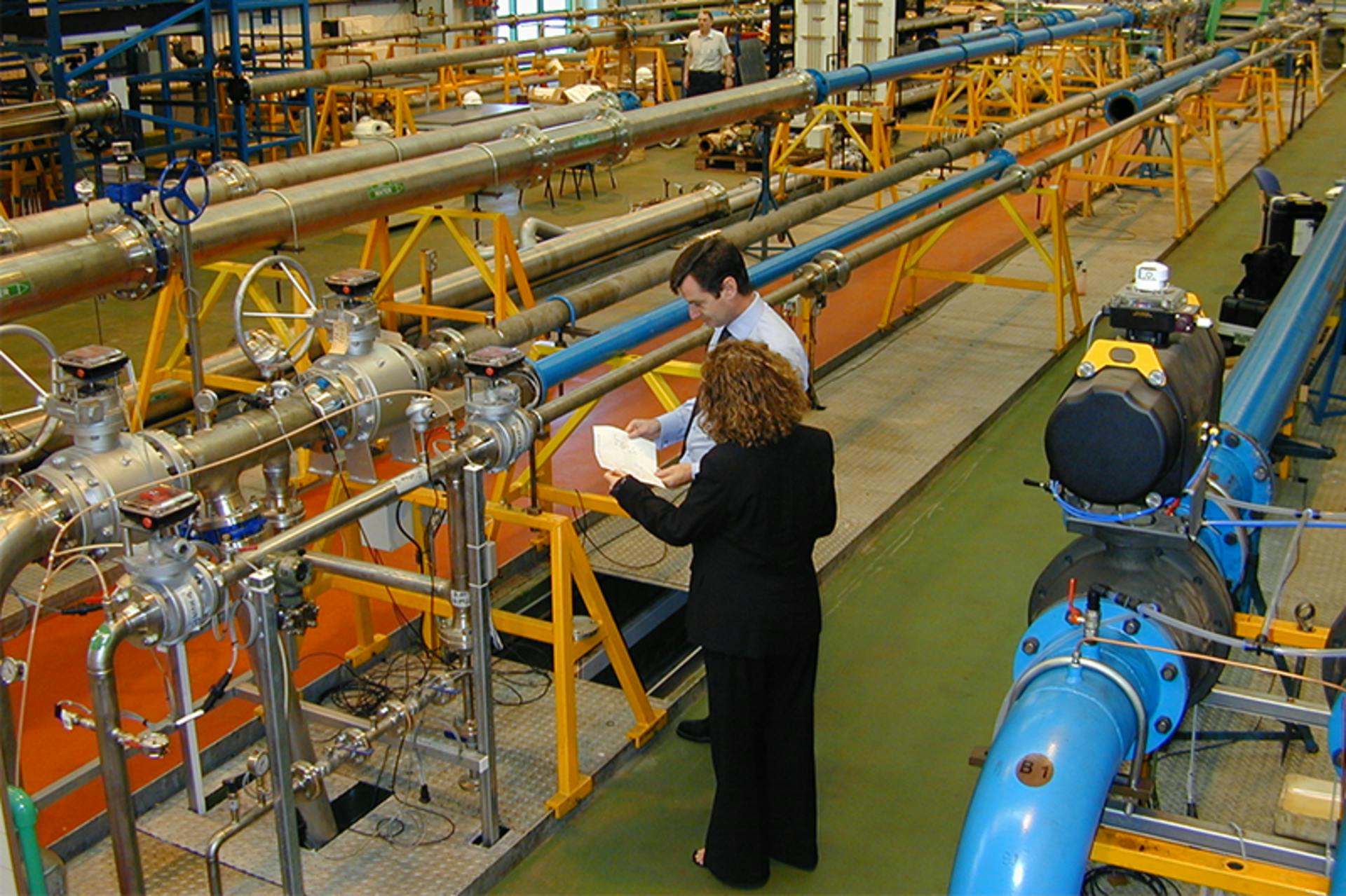 NEL&rsquo;s flow measurement facilities. Image courtesy of NEL