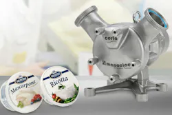 Speciality cheese producer GOLDSTEIG uses a sine pump to pump 528 gallons per hour. All graphics courtesy of Watson-Marlow Fluid Technology Group