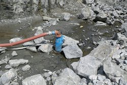 A truly reliable pump goes through proper testing before being used on rigorous job sites like those found in mining. All graphics courtesy of Tsurumi America Inc. A truly reliable pump goes through proper testing before being used on rigorous job sites like those found in mining. All graphics courtesy of Tsurumi America Inc.