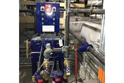 The accurate ultrasonic metering gave the facilities team the empirical data they needed to verify they had met or exceeded the 30-percent energy savings well within the five-year window. Graphic courtesy of FLEXIM Americas Corporation