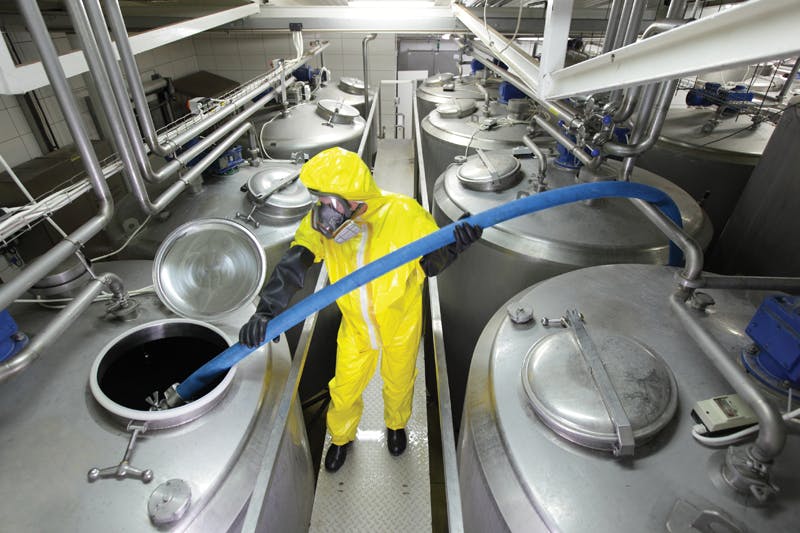 Before automation, someone had to constantly monitor fluid processes to ensure product quality, leaving room for error. All graphics courtesy of ARO