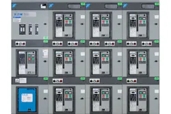Eaton’s arc quenching switchgear extinguishes an arc flash faster than traditional approaches and provides equipment protection that can reduce downtime from arc flash events. Image courtesy of Eaton