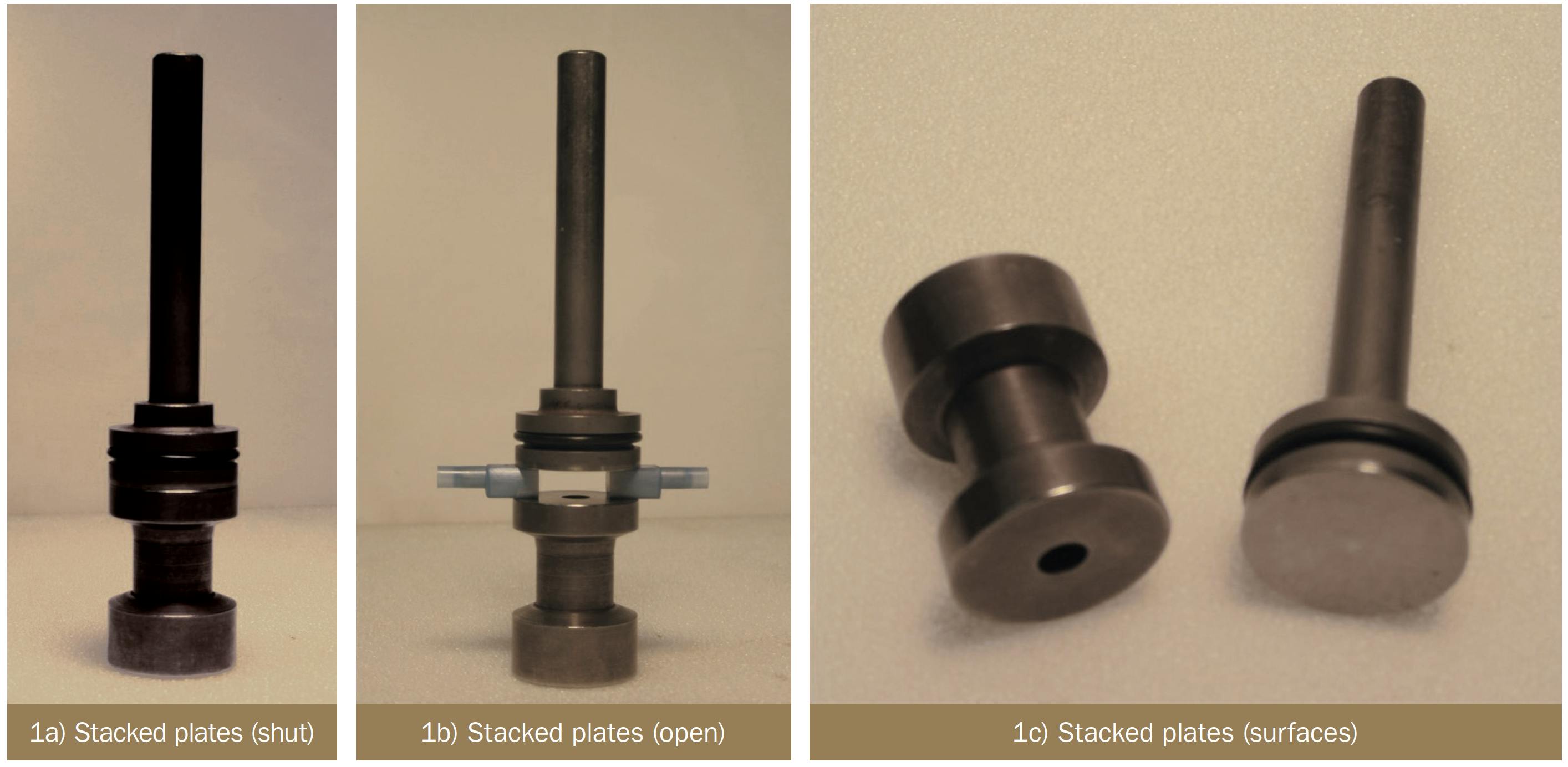 Figure 1. Two parallel flat plates can induce laminar flow in valves.