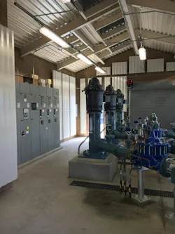 Figure 1. Helix Water District realized benefits by standardizing on AutomationDirect products and best programming practices for this new pump station, and the team applied similar concepts to retrofitted stations. Figure 1. Helix Water District realized benefits by standardizing on AutomationDirect products and best programming practices for this new pump station, and the team applied similar concepts to retrofitted stations.