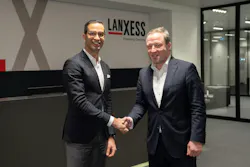 (left to right) Sanjay Brahmawar, CEO of Software AG, and Matthias Zachert, CEO of Lanxess (left to right) Sanjay Brahmawar, CEO of Software AG, and Matthias Zachert, CEO of Lanxess