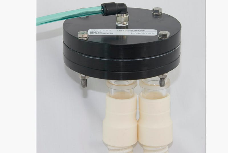 The RV22 back pressure regulator from Equilibar provides extremely precise fluid control for the SuppleVent ventilator, which received Emergency Use Authorization from the FDA on June 8, 2020.