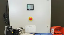 SEEPEX dosing pump with encoder control module.