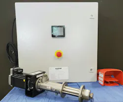 SEEPEX dosing pump with encoder control module. SEEPEX dosing pump with encoder control module.