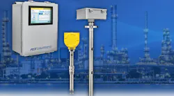 Figure 1. FCI MT100 multipoint thermal mass flowmeter