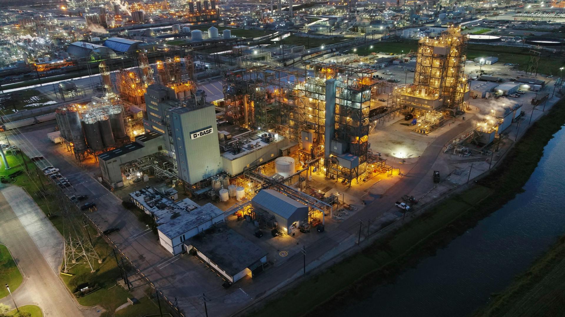 BASF&rsquo;s Freeport, Texas, plant