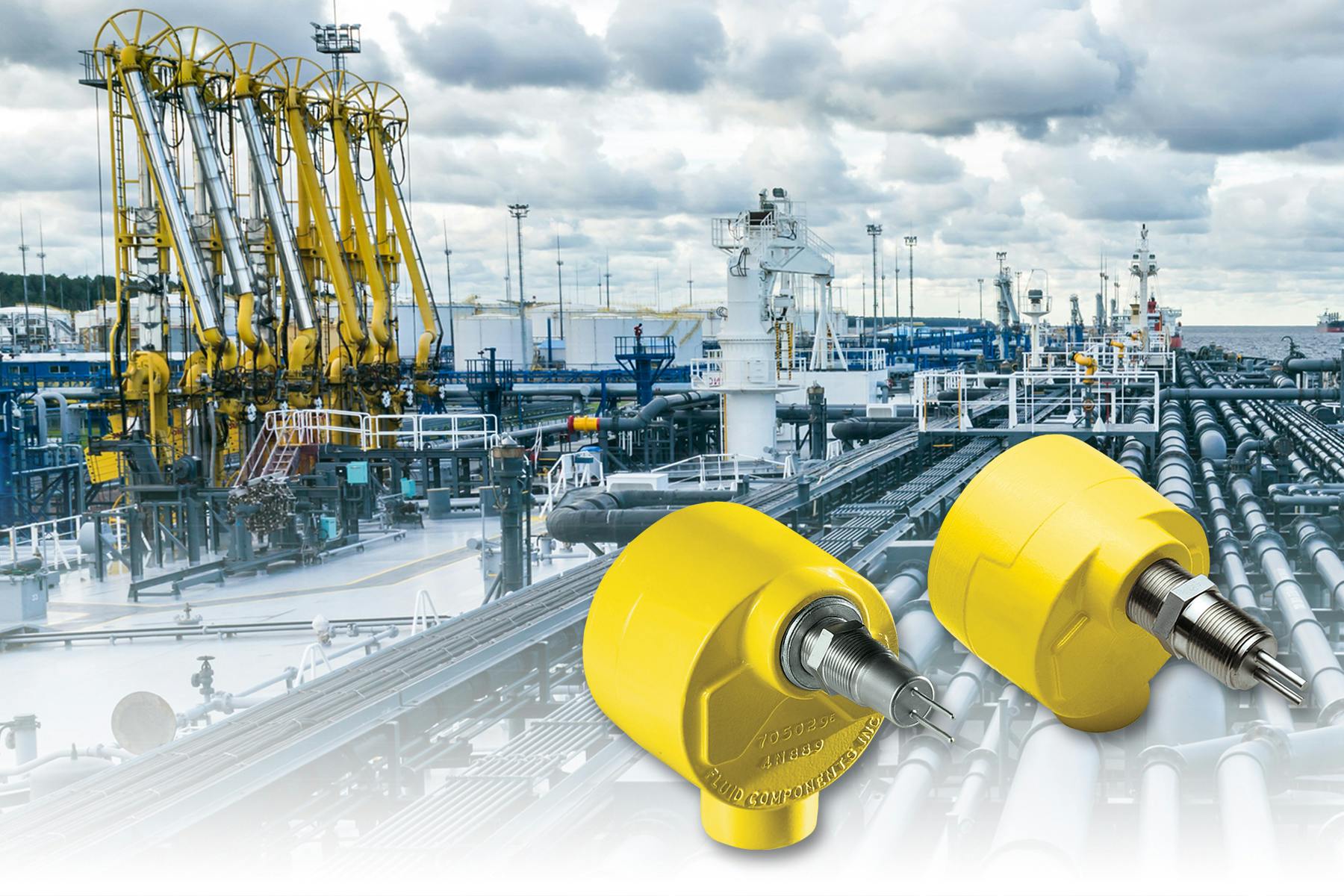 Figure 1: Marine terminal tanker loading arms