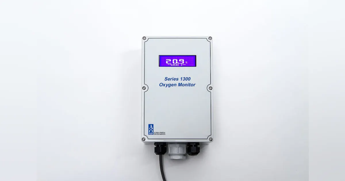 O2 Deficiency Detector Product Focus: Oxygen deficiency monitor | Processing Magazine