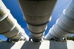 A 2019 study by the International Water Association estimated that approximately 346 billion liters of treated water are lost every day from pipelines worldwide. A 2019 study by the International Water Association estimated that approximately 346 billion liters of treated water are lost every day from pipelines worldwide.