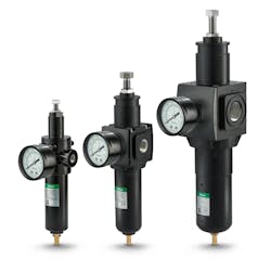 The ASCO Series 641, 642 and 643 aluminum filter regulators maximize process efficiency by providing high flow rates and precise pressure regulation to downstream instruments. The ASCO Series 641, 642 and 643 aluminum filter regulators maximize process efficiency by providing high flow rates and precise pressure regulation to downstream instruments.