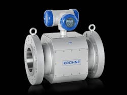 KROHNE’s ALTOSONIC V12 ultrasonic gas flowmeter. KROHNE’s ALTOSONIC V12 ultrasonic gas flowmeter.