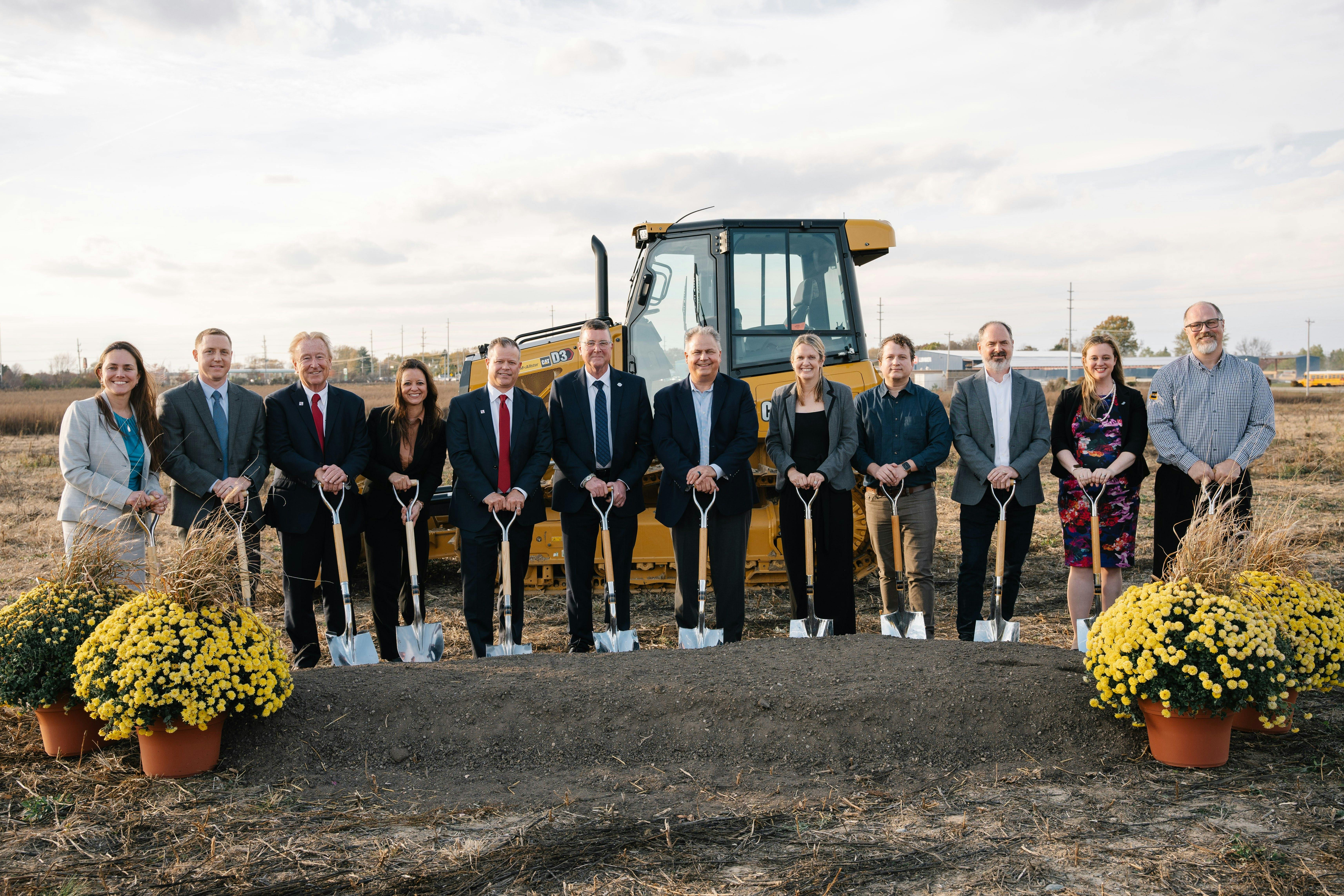 Endress+Hauser and its sales and service partner, George E. Booth Co., broke ground Monday, November 6 on an approximately 106,000-square-foot commercial office and light industry facility in Greenwood, Indiana. The