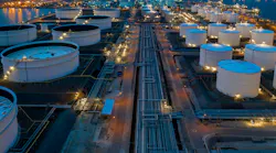 Figure 1: Tank farms are just one of the many types of widely distributed assets that can be easily accessed via a WirelessHART network.