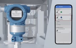 Instruments supporting Emerson’s Secure Bluetooth communications broadcast their signals, so a technician with the app and proper credentials can make a secure connection. Once credentials are verified and connectivity is established, techs can gather information and change configurations. Instruments supporting Emerson’s Secure Bluetooth communications broadcast their signals, so a technician with the app and proper credentials can make a secure connection. Once credentials are verified and connectivity is established, techs can gather information and change configurations.